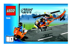 LEGO 7686 instructions page 1 – build guide