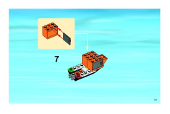 LEGO 7686 instructions page 11 – build guide