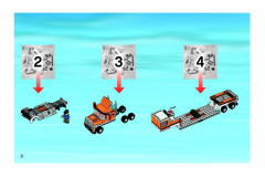 LEGO 7686 instructions page 2 – build guide