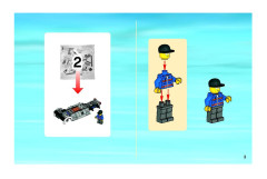 LEGO 7686 instructions page 3 – build guide
