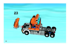 LEGO 7686 instructions page 40 – build guide