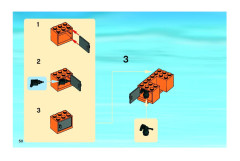 LEGO 7686 instructions page 50 – build guide