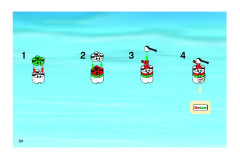 LEGO 7686 instructions page 54 – build guide