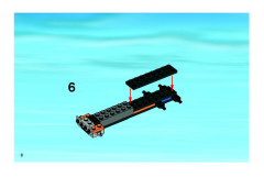 LEGO 7686 instructions page 8 – build guide