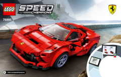 LEGO 76895 instructions page 1 – build guide