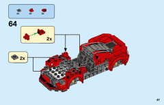 LEGO 76895 instructions page 47 – build guide