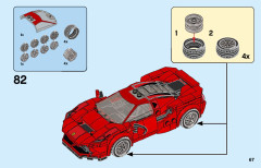 LEGO 76895 instructions page 67 – build guide