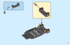 LEGO 76895 instructions page 7 – build guide