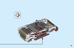 LEGO 76896 instructions page 43 – build guide
