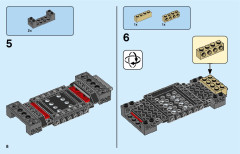 LEGO 76896 instructions page 8 – build guide