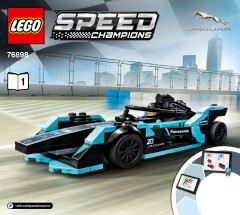 LEGO 76898 instructions page 1 – build guide