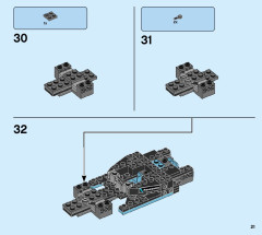 LEGO 76898 instructions page 21 – build guide