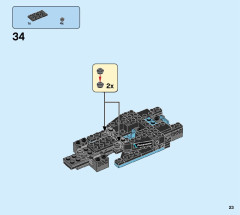 LEGO 76898 instructions page 23 – build guide