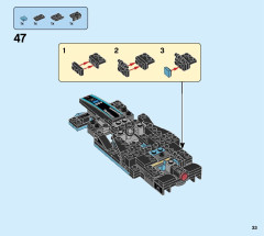 LEGO 76898 instructions page 33 – build guide