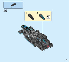LEGO 76898 instructions page 35 – build guide