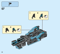 LEGO 76898 instructions page 42 – build guide