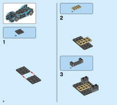 LEGO 76898 instructions page 6 – build guide
