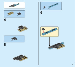 LEGO 76898 instructions page 7 – build guide