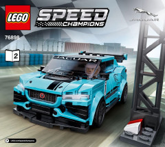 LEGO 76898 instructions page 1 – build guide