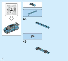 LEGO 76898 instructions page 34 – build guide