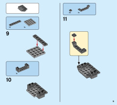 LEGO 76898 instructions page 9 – build guide