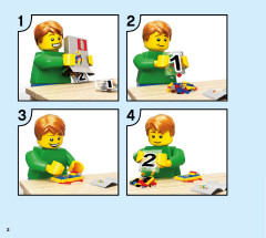 LEGO 76899 instructions page 2 – build guide