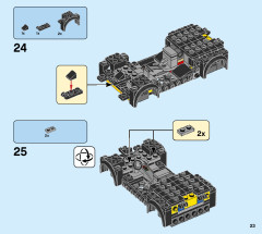 LEGO 76899 instructions page 23 – build guide