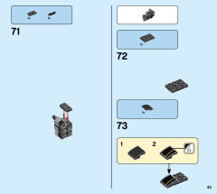 LEGO 76899 instructions page 43 – build guide