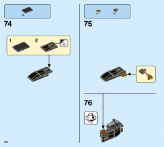 LEGO 76899 instructions page 44 – build guide