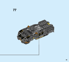 LEGO 76899 instructions page 45 – build guide