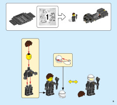 LEGO 76899 instructions page 5 – build guide