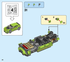 LEGO 76899 instructions page 28 – build guide