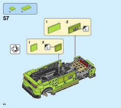 LEGO 76899 instructions page 44 – build guide