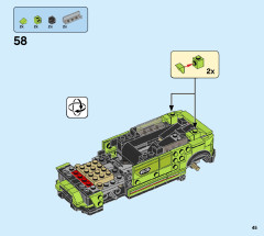 LEGO 76899 instructions page 45 – build guide