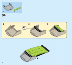 LEGO 76899 instructions page 62 – build guide