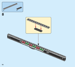 LEGO 76899 instructions page 72 – build guide