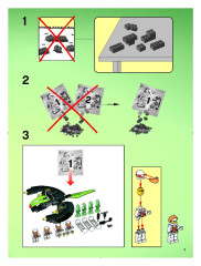 LEGO 7690 instructions page 3 – build guide