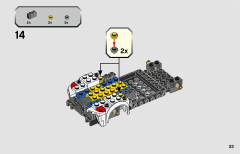 LEGO 76900 instructions page 23 – build guide