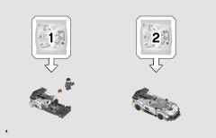 LEGO 76900 instructions page 4 – build guide