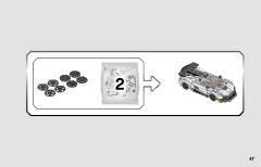 LEGO 76900 instructions page 47 – build guide