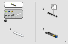 LEGO 76900 instructions page 65 – build guide
