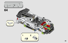 LEGO 76900 instructions page 69 – build guide