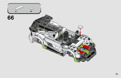 LEGO 76900 instructions page 71 – build guide