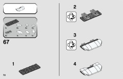LEGO 76900 instructions page 72 – build guide
