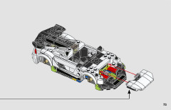LEGO 76900 instructions page 73 – build guide