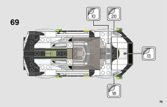 LEGO 76900 instructions page 75 – build guide