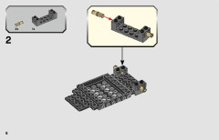 LEGO 76900 instructions page 8 – build guide