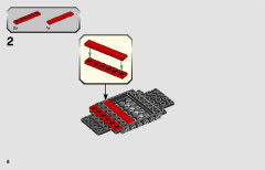 LEGO 76901 instructions page 8 – build guide