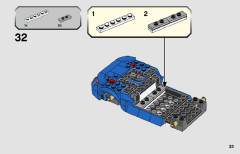 LEGO 76902 instructions page 33 – build guide