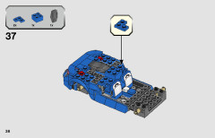 LEGO 76902 instructions page 38 – build guide